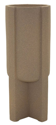 Vază Mauro Ferretti Moai Exterior Vase, Maro, Ø42 cm