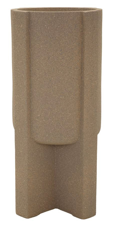 Vază Mauro Ferretti Moai Exterior Vase, Maro, Ø39 cm