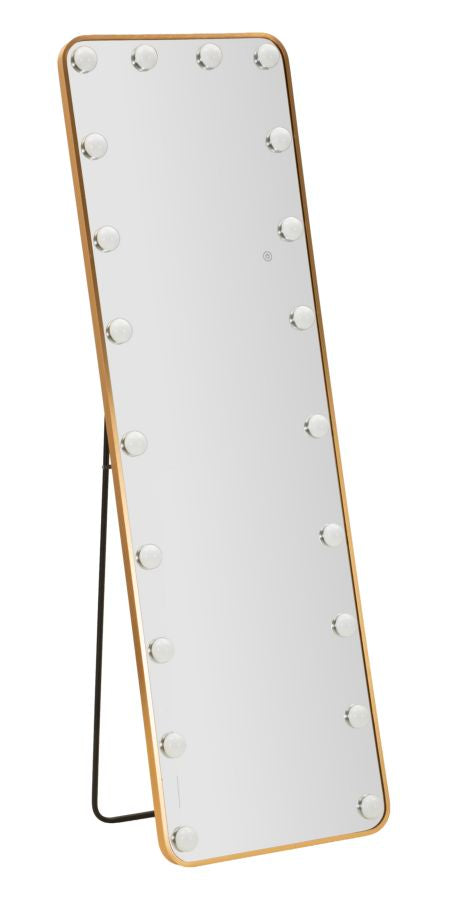 Oglindă Mauro Ferretti LED, Auriu, 50x160 cm