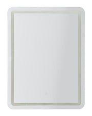 Oglindă Mauro Ferretti LED Simplu, Argintiu, 60x80 cm, 000R