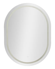 Oglindă Mauro Ferretti LED Simplu, Argintiu, 60x80 cm, 000V