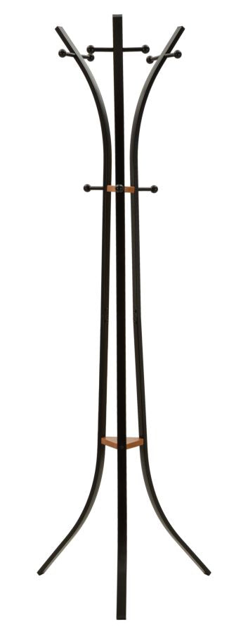 Cuier Mauro Ferretti Clothes X, Negru/Maro, Ø52 cm