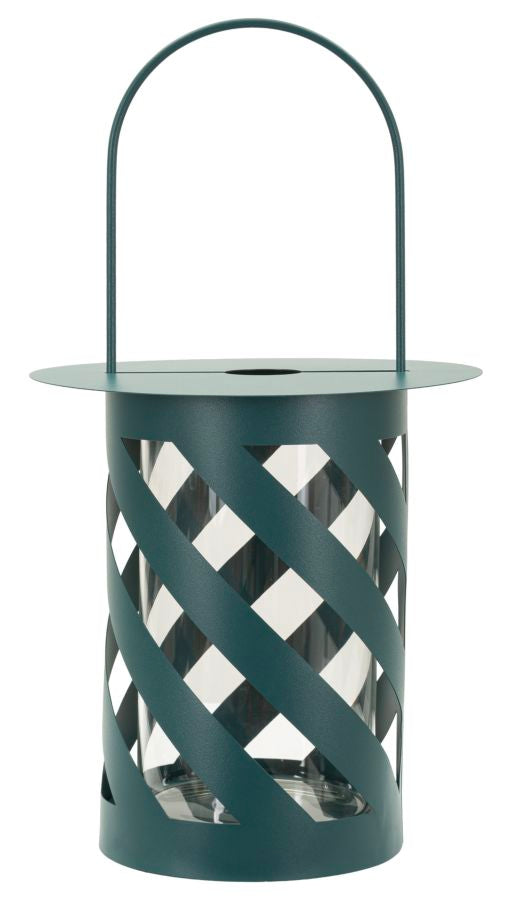Felinar Mauro Ferretti Twist Saturn, Teal, Ø23 cm