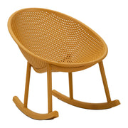 Scaun Mauro Ferretti Ibiza Roching, Muștar, 66x80 cm