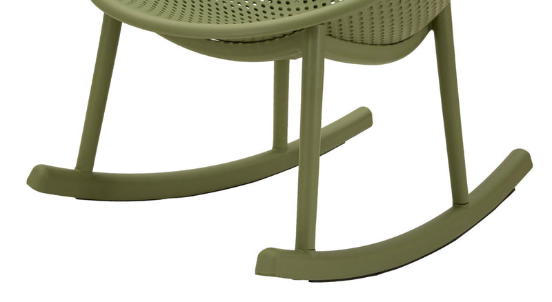Scaun Mauro Ferretti Ibiza Roching, Verde, 66x80 cm