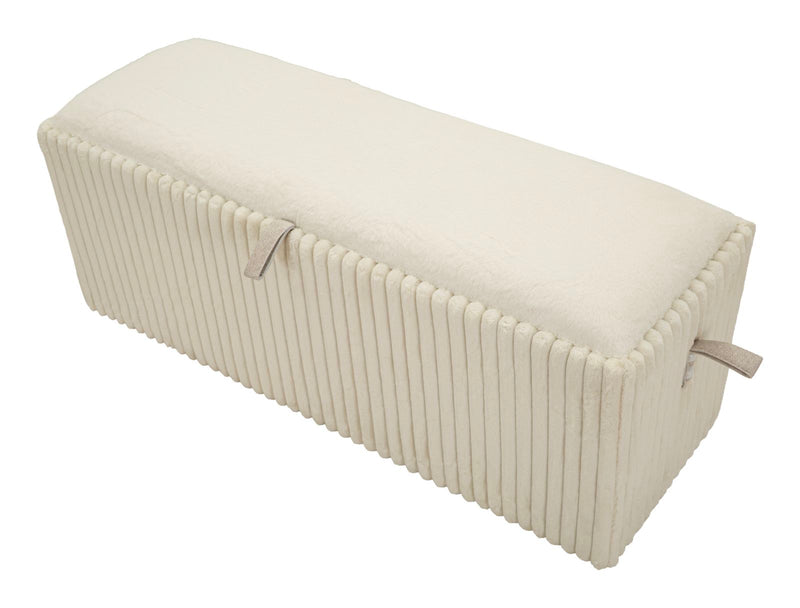 Bancă Mauro Ferretti Goteborg Bench, Alb, 113x44 cm
