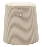 Puf Mauro Ferretti Dublino Con, Alb, Ø41 cm