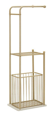 Accesoriu Baie Mauro Ferretti Root, Auriu/Alb, 40x122 cm