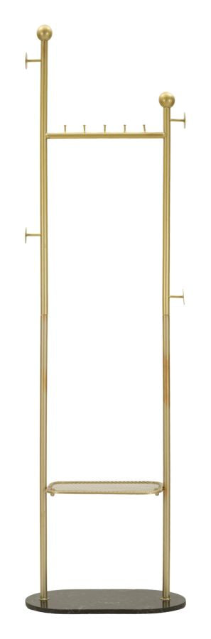 Cuier Mauro Ferretti Olaf, Auriu/Negru, 48x178 cm