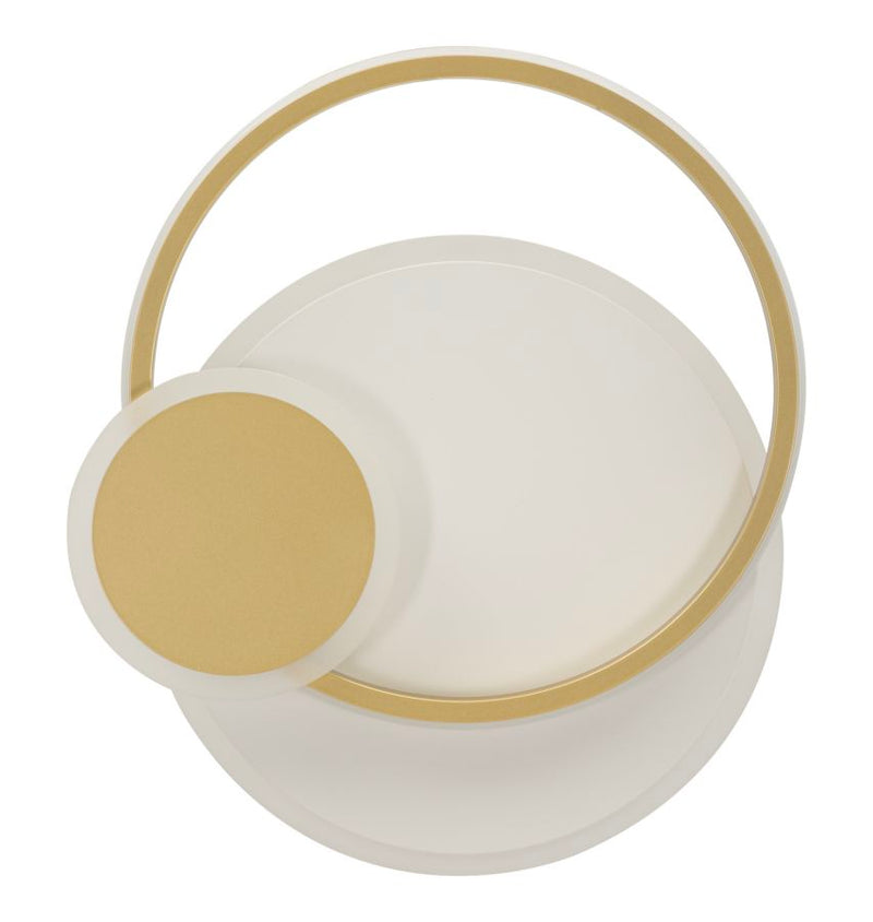 Aplică de perete Mauro Ferretti LED aplică de perete DISH, 29 x 6,5 x 34 3 culori lumină cm