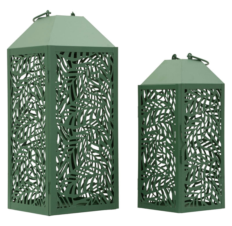 Felinar Mauro Ferretti Carving, Verde, 18x44 cm