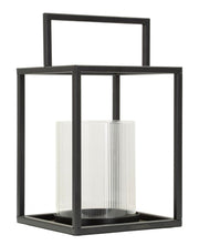 Felinar Mauro Ferretti Simply Open, Negru, Ø18 cm