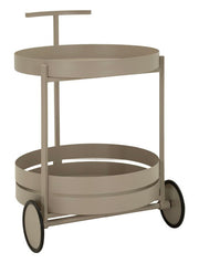 Decorațiune Mauro Ferretti Saturn Bar Cart, Gri Porumbel