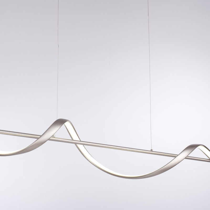 Lustra Paul Neuhaus Q-SWING LED Argintiu