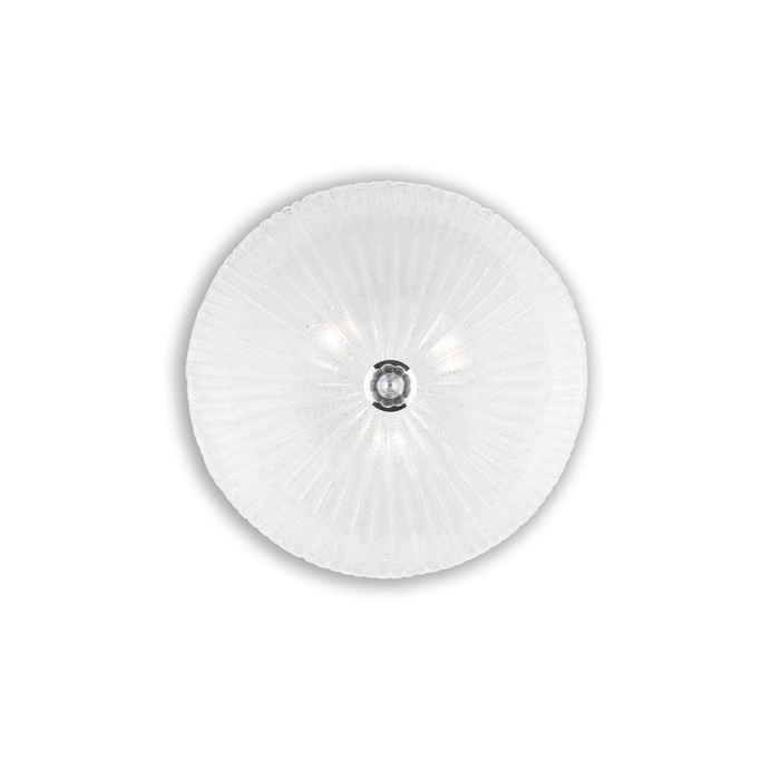 Plafoniera SHELL Ideal Lux, E27 max 3 x 60W, D40, Transparent