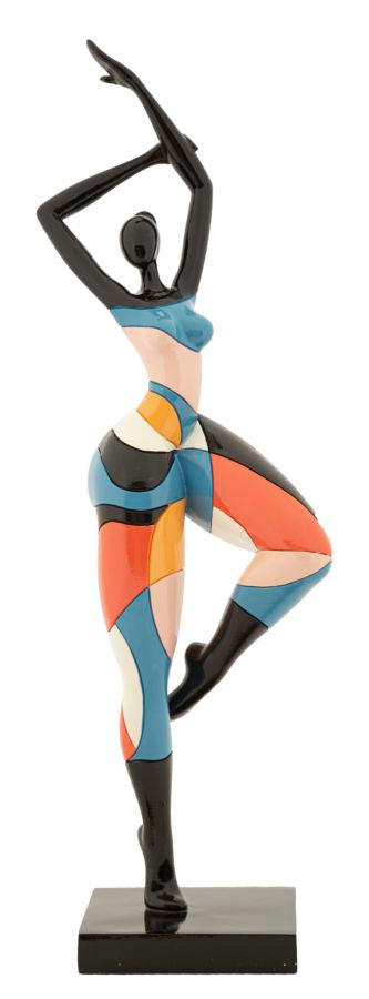 Decorațiune Mauro Ferretti Dansând Girl Rubic, 12x38 cm