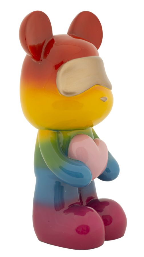 Decorațiune Mauro Ferretti Curcubeu Bear, 22x42 cm