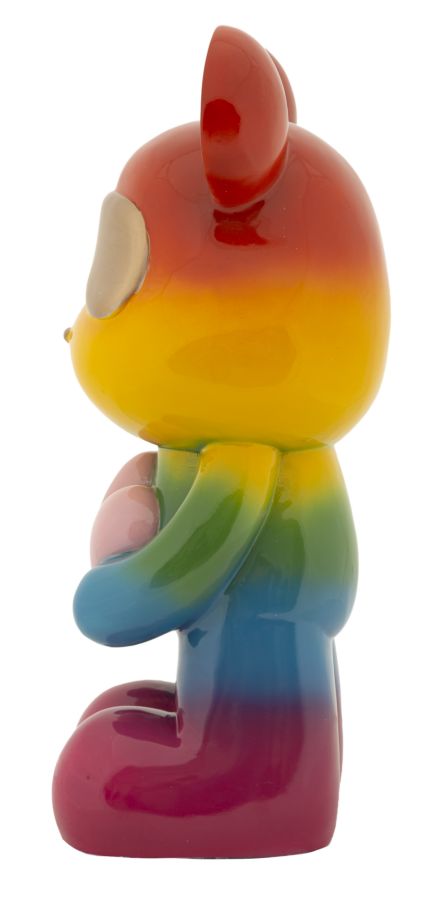 Decorațiune Mauro Ferretti Curcubeu Bear, 22x42 cm