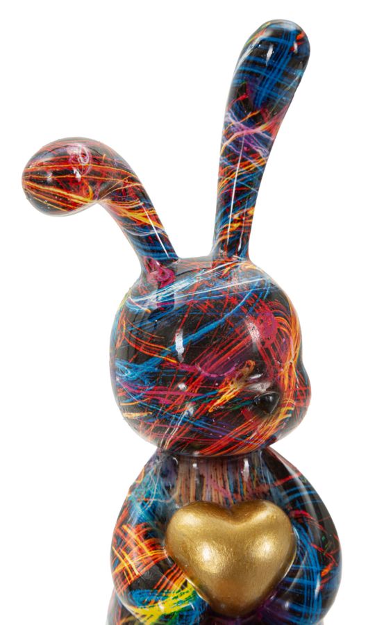 Decorațiune Mauro Ferretti Iepure Psyco, 8x23 cm