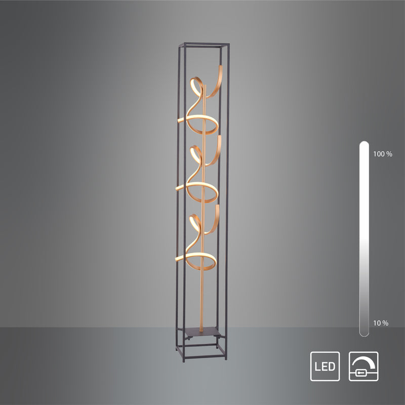 Lampadar Paul Neuhaus SELINA 3xLED Negru