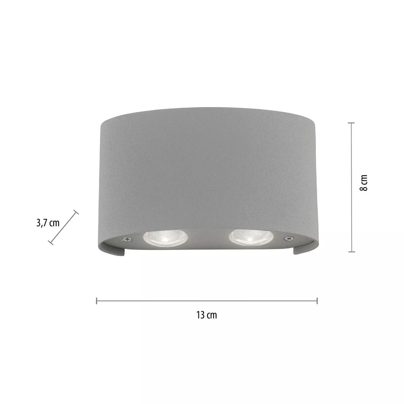 Aplica Paul Neuhaus CARLO 4xLED Argintiu