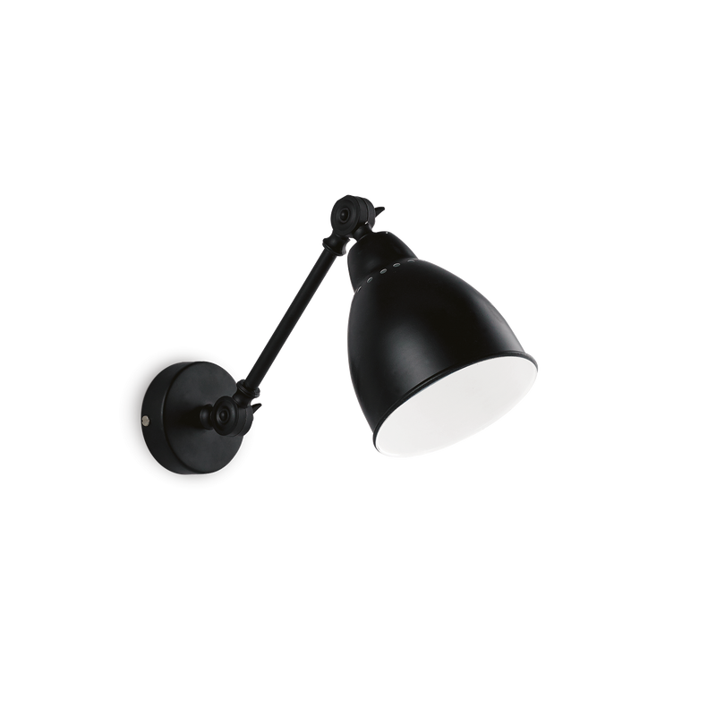 Aplica NEWTON Ideal Lux, E27 max 1 x 42W, Negru