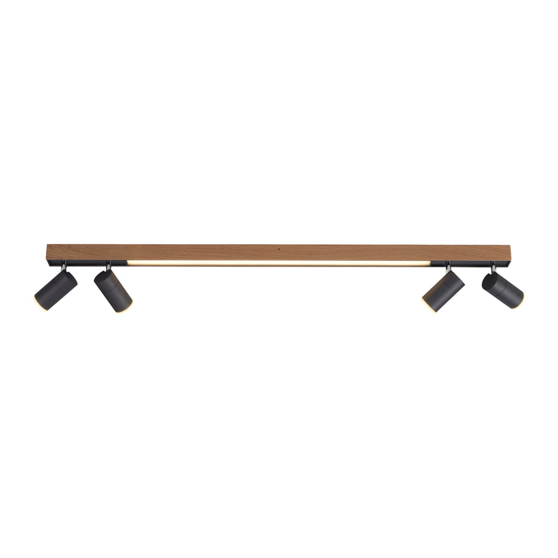Plafoniera Paul Neuhaus PURE-LINES 5xLED Lemn Natural