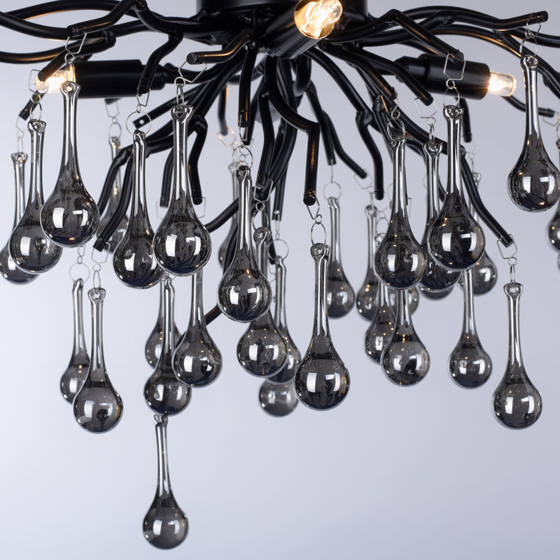 Plafoniera Paul Neuhaus ICICLE 4xG9 Negru