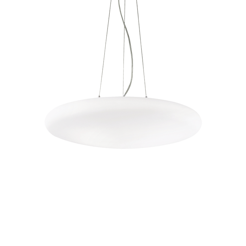 Lustra SMARTIES Ideal Lux, E27 max 5 x 60W, D60, Alb