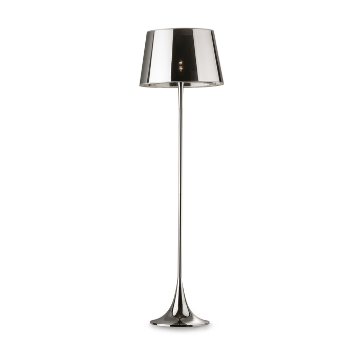 Lampadar LONDON Ideal Lux, E27 max 1 x 60W, Crom