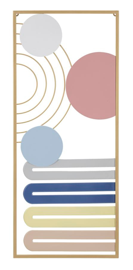 Decorațiune Perete Mauro Ferretti Colorat, 38x84 cm