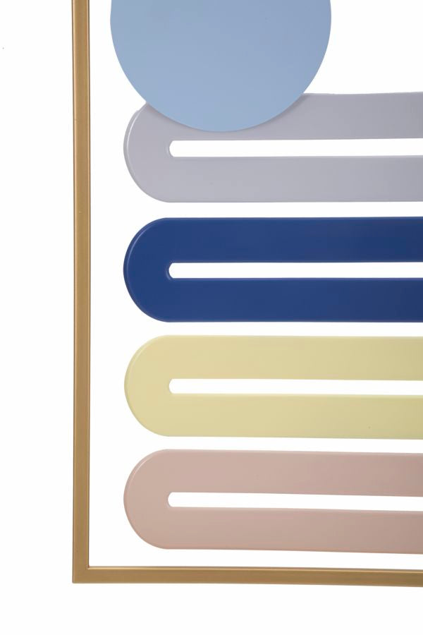 Decorațiune Perete Mauro Ferretti Colorat, 38x84 cm