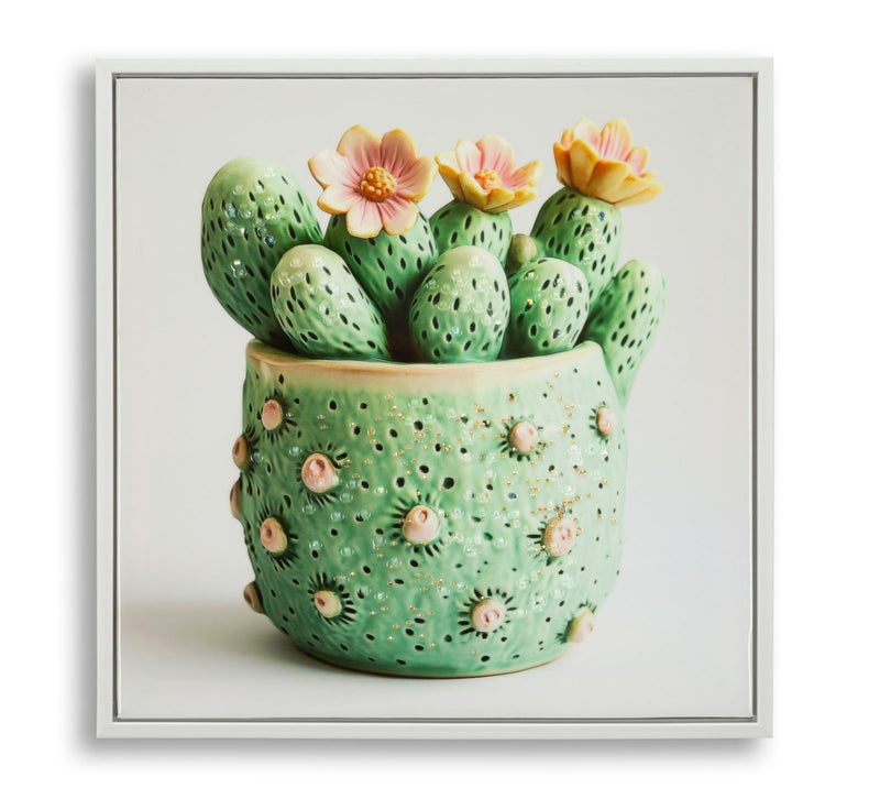 Tablou Mauro Ferretti Cactus Jar, 40x40 cm, 000A