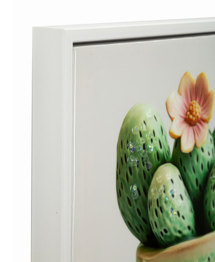 Tablou Mauro Ferretti Cactus Jar, 40x40 cm, 000A