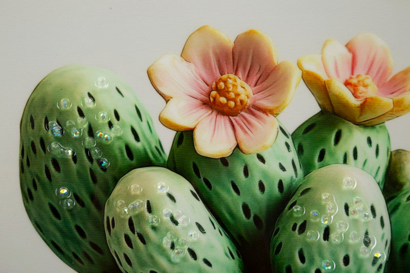 Tablou Mauro Ferretti Cactus Jar, 40x40 cm, 000A