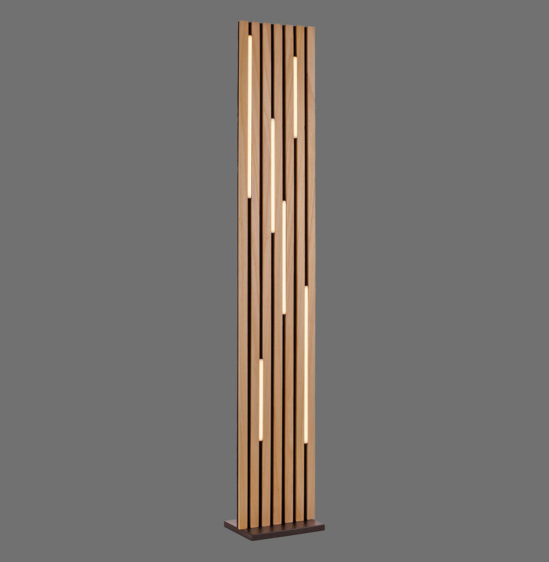 Lampadar Paul Neuhaus Q-AKUSTIK LED Lemn