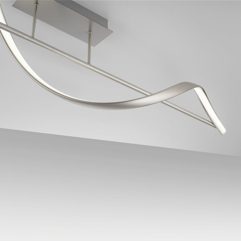 Plafoniera Paul Neuhaus Q-SWING LED Argintiu