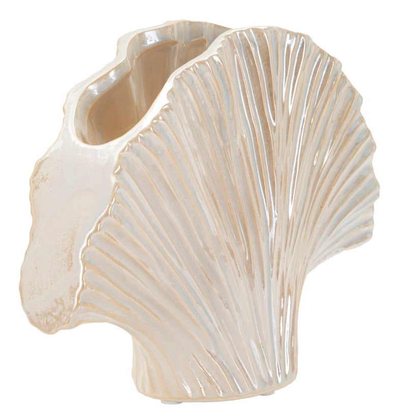 Vază Mauro Ferretti Pot Perly, Pearl Color, 27x19 cm