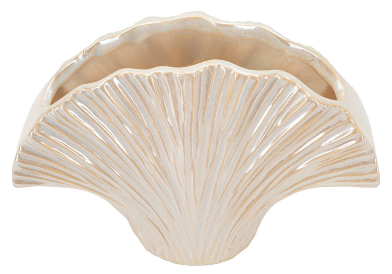 Vază Mauro Ferretti Pot Perly, Pearl Color, 27x19 cm
