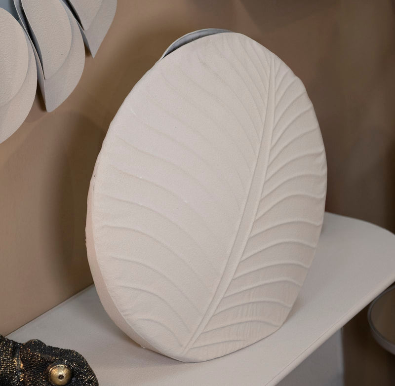 Vază Mauro Ferretti Rotund Vase Dune, Crem, Ø42 cm