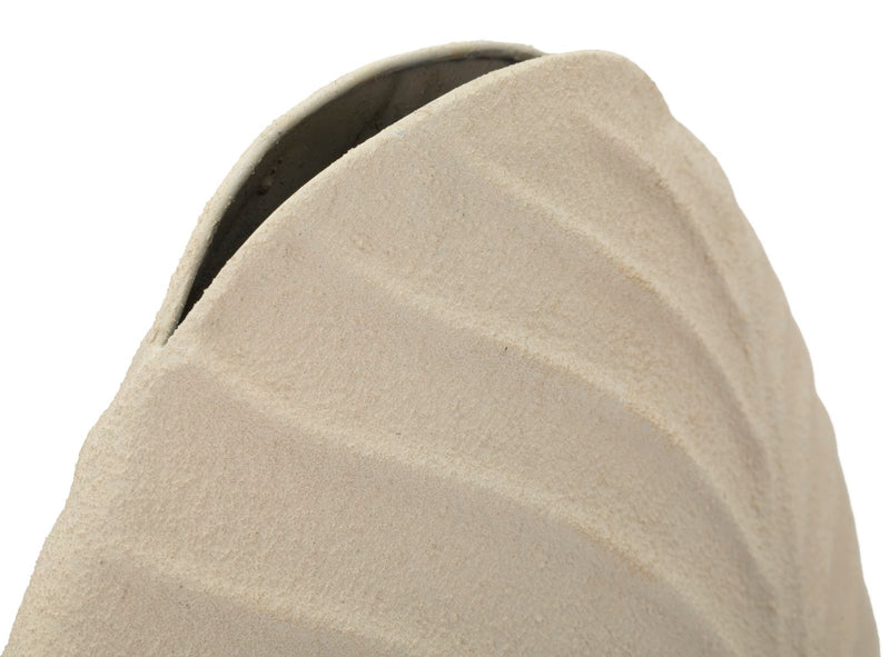 Vază Mauro Ferretti Dune, Crem, 26x41 cm