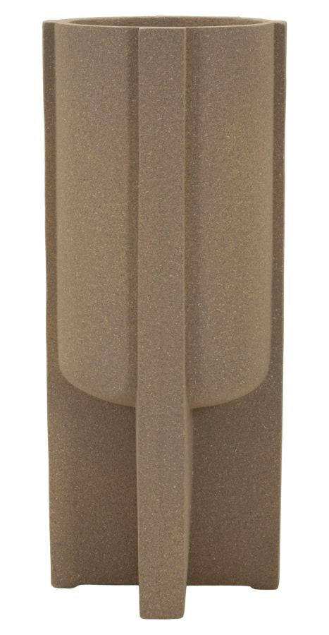 Vază Mauro Ferretti Moai Exterior Vase, Maro, Ø42 cm