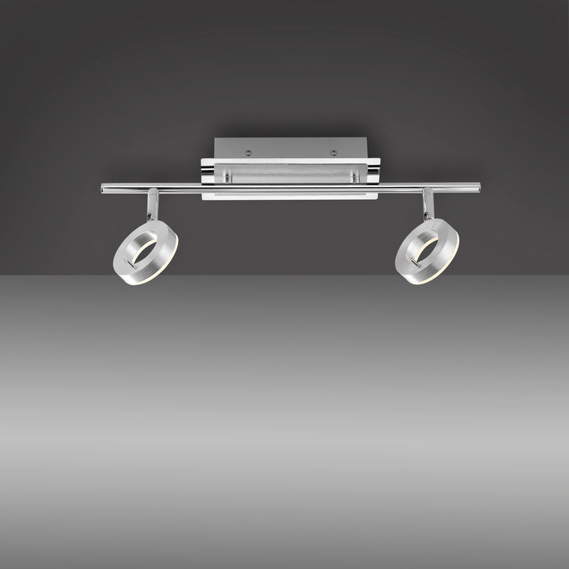 Plafoniera Paul Neuhaus SILEDA 2xLED Aluminiu