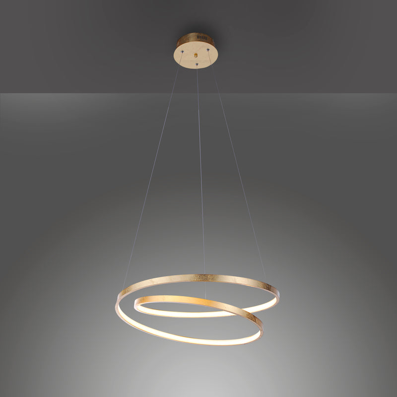 Lustra Paul Neuhaus ROMAN LED Auriu