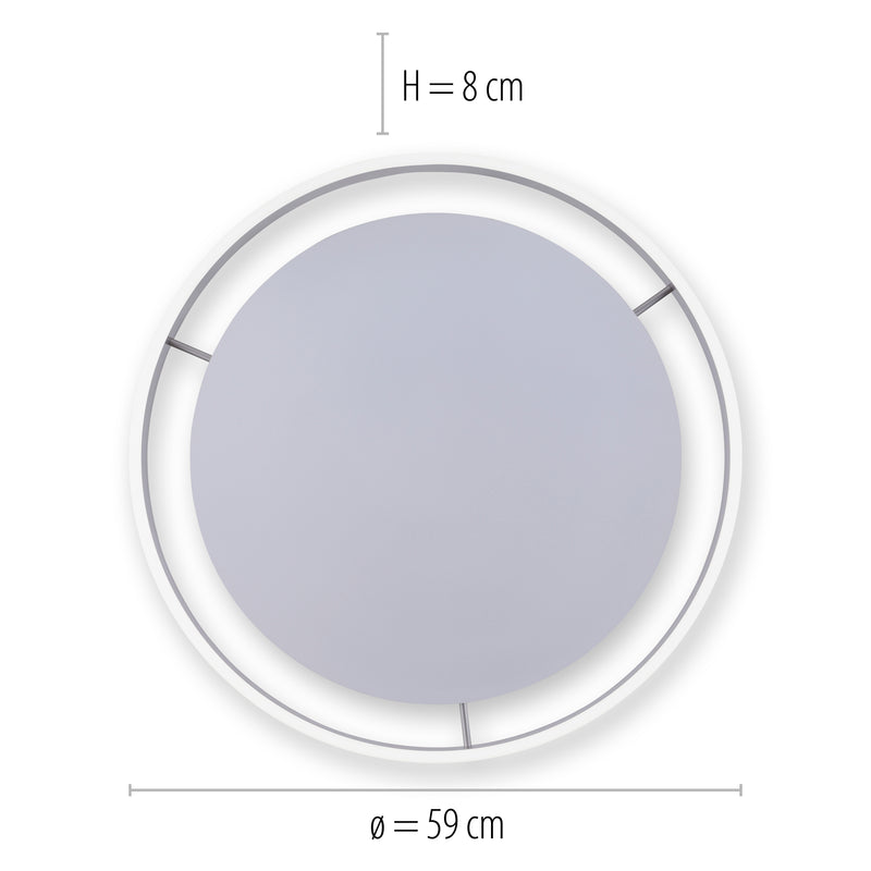 Plafoniera Paul Neuhaus Q-VITO LED Otel
