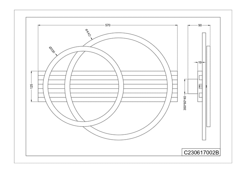 Plafoniera Zuma Line SERANA LED Auriu