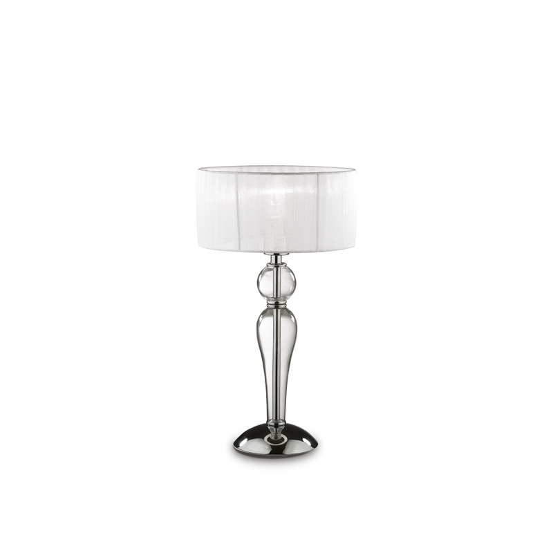 Veioza DUCHESSA Ideal Lux, E27 max 1 x 60W, Transparent, D27