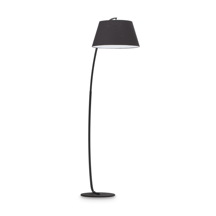 Lampadar PAGODA Ideal Lux, E27 max 1 x 60W, Negru