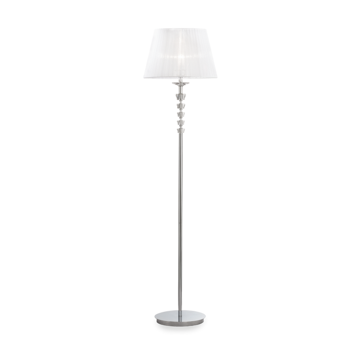 Lampadar PEGASO Ideal Lux, E27 max 1 x 60W, Alb