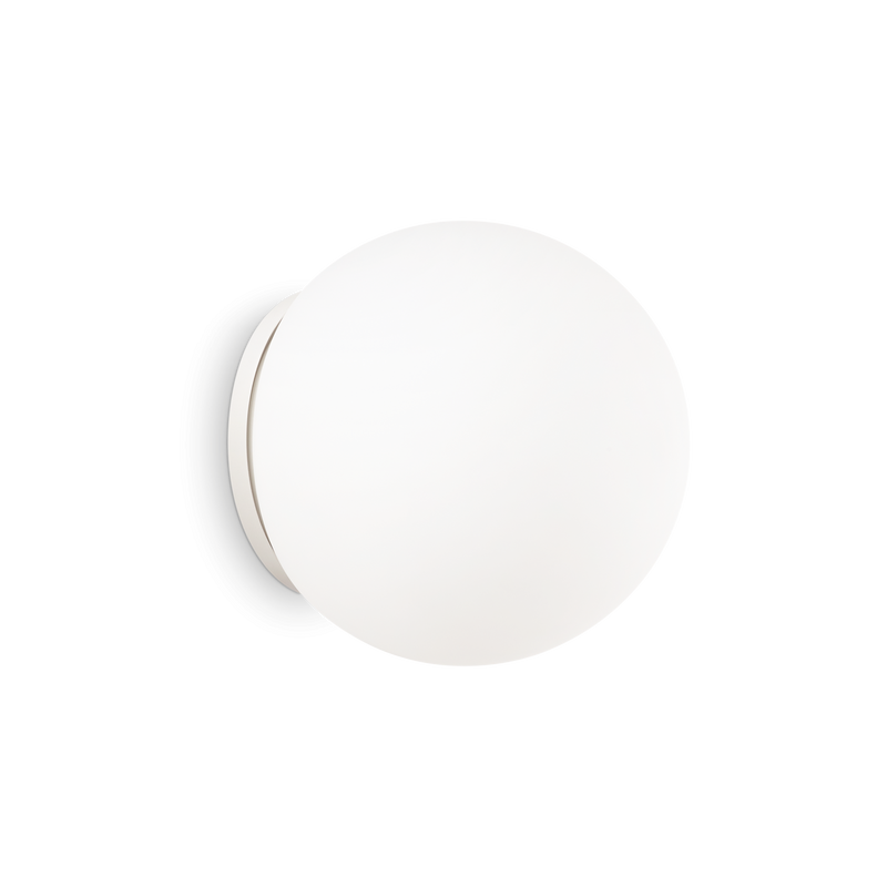Aplica MAPA BIANCO Ideal Lux, E27 max 1 x 60W, Alb, D30